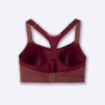 نیم تنه ورزشی بروکس Brooks Dare Racerback run bra عنابی - تصویر 4