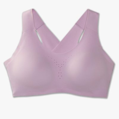 ‎نیم تنه ورزشی بروکس Brooks DARE CROSSBACK Run bra صورتی