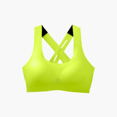 نیم تنه ورزشی بروکس Brooks Dare Crossback run bra 2 فسفری