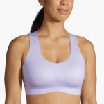 برا ورزشی بروکس Brooks Dare Crossback run bra 2 یاسی - تصویر 2