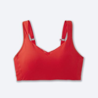 ‎نیمتنه ورزشی بروکس Brooks Convertible bra قرمز