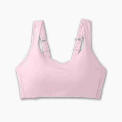 ‎نیمتنه ورزشی بروکس Brooks Convertible bra صورتی