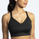 نیمتنه ورزشی بروکس Brooks Interlace run bra مشکی - تصویر 2