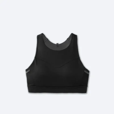‎نیمتنه ورزشی بروکسBrooks 3 Pocket Run bra مشکی