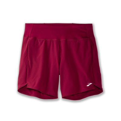 ‎شورت ورزشی زنانه بروکس Brooks Chaser 7″ Short زرشکی