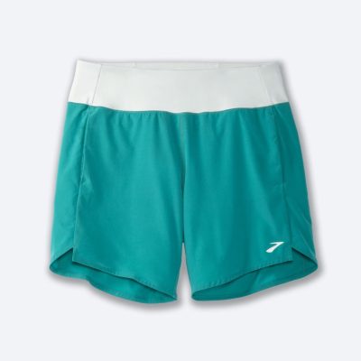 ‎شورت ورزشی زنانه بروکس Brooks Chaser 7″ Short سبز یخی
