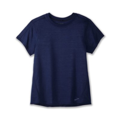 تیشرت بروکس مدل DISTANCE SHORT SLEEVE سورمه ای