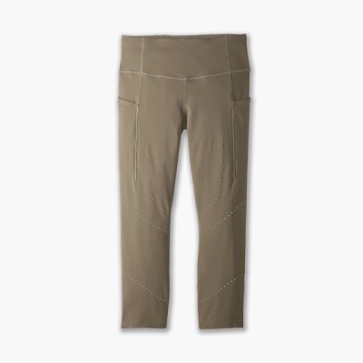 لگ ورزشی زنانه بروکس Brooks Method 3/4 Tight کرم