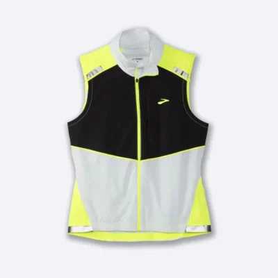 جلیقه ورزشی زنانه بروکس Brooks Carbonite vest سفید
