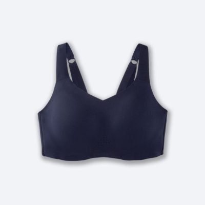 نیمتنه ورزشی بروکس مدل brooks run bra underwire سورمه ای