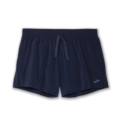 شورت ورزشی زنانه بروکس Brooks Moment 5″ short سرمه ای
