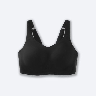نیمتنه ورزشی فنر دار بروکس Brooks Underwire Run bra مشکی