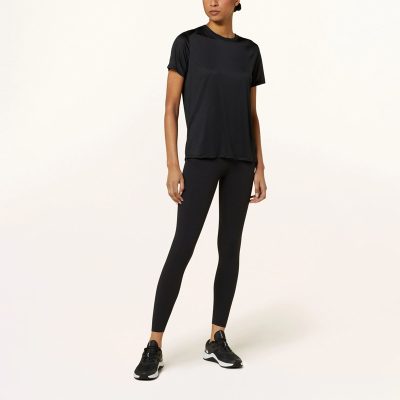 تیشرت ورزشی زنانه نایک Nike Sport Dri-Fit Tshirt 01 مشکی