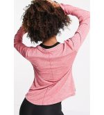 استیندار اورجینال NIKE Blouse One Df Ls Std Pink - تصویر 7