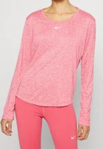 استیندار اورجینال NIKE Blouse One Df Ls Std Pink - تصویر 2