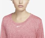 استیندار اورجینال NIKE Blouse One Df Ls Std Pink - تصویر 4