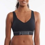 نیم تنه ورزشی puma criss cross bra رنگ مشکی - تصویر 2