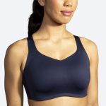 نیمتنه ورزشی فنر دار بروکس Brooks Underwire Run bra سورمه ای - تصویر 2