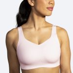 نیمتنه ورزشی فنر دار بروکس Brooks Underwire Run bra صورتی - تصویر 2