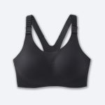 نیم تنه ورزشی بروکس Brooks Dare Racerback run bra 2 ذغالی