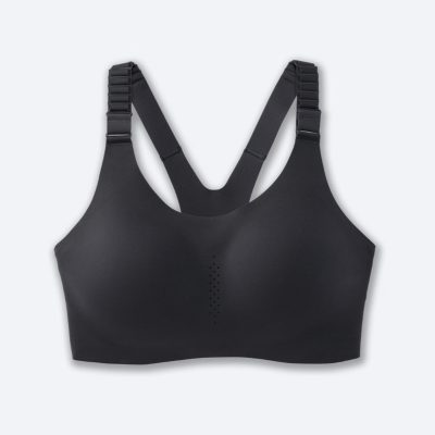 نیم تنه ورزشی بروکس Brooks Dare Racerback run bra 2 ذغالی