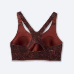 نیم تنه ورزشی بروکس Brooks Dare Racerback run bra 2 مسی کشمشی - تصویر 4