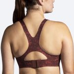نیم تنه ورزشی بروکس Brooks Dare Racerback run bra 2 مسی کشمشی - تصویر 3