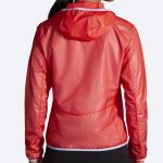 بادگیر ورزشی زنانه بروکس Brooks All Altitude Jacket قرمز - تصویر 3