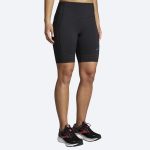 شورت تایت ورزشی زنانه بروکس Brooks Method 8″ Short Tight New مشکی - تصویر 2