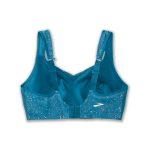 نیمتنه ورزشی بروکس Brooks Convertible bra سبز طرح دار - تصویر 6