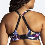 نیمتنه ورزشی بروکس Brooks Convertible bra مشکی طرحدار - تصویر 3