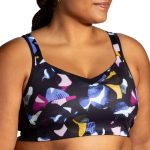 نیمتنه ورزشی بروکس Brooks Convertible bra مشکی طرحدار - تصویر 2