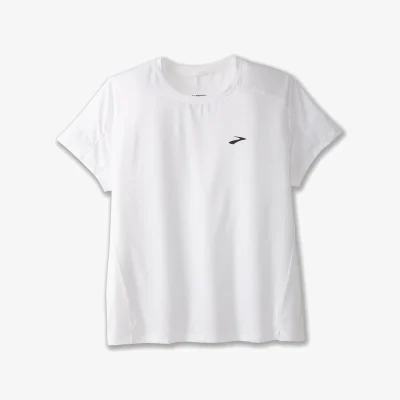 تیشرت ورزشی زنانه بروکس Brooks Distance Short Sleeve 2 سفید
