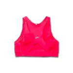 نیمتنه ورزشی بروکس Brooks 3 Pocket Run bra صورتی - تصویر 5