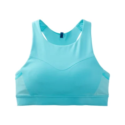 نیمتنه ورزشی بروکس Brooks 3 Pocket Run bra یخی
