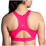 نیمتنه ورزشی بروکس Brooks 3 Pocket Run bra صورتی - تصویر 3