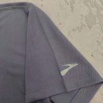 تیشرت ورزشی زنانه بروکس Brooks Podium Short Sleeve طوسی - تصویر 4