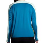 بلوز ورزشی زنانه بروکس Sprint Free Long Sleeve آبی اقیانوسی - تصویر 3