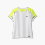 تیشرت ورزشی زنانه بروکس Atmosphere Short Sleeve سفید کربنات